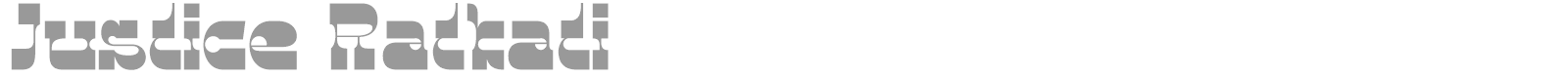 Justice Ratkati font preview